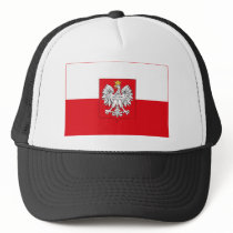 Poland Flag w COA (light) Hat
