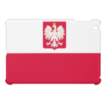 Poland Flag with Coat of Arms iPad Mini Case