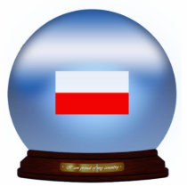 poland globe
