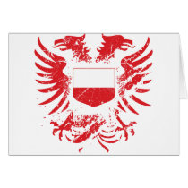 Poland Grunged Cards
