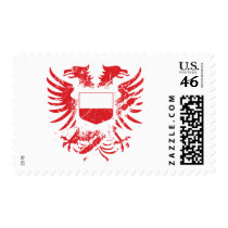 Poland Grunged postage