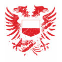 Poland Grunged t-shirts