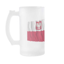 Poland & Kujawsko-Pomorskie waving flags Coffee Mug