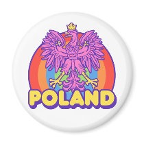 Poland Fridge Magnets