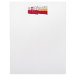 Poland &amp; Małopolskie waving flags Letterhead Design