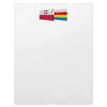 Poland &amp; Podlaskie waving flags Custom Letterhead