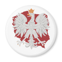 Poland Polish Eagle magnets