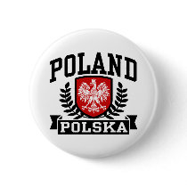 Poland Polska Buttons
