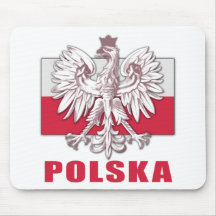 Poland Polska Coat of Arms Mouse Pad