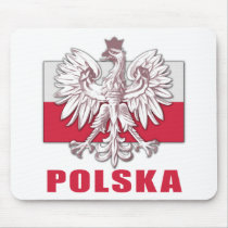 Poland Polska Coat of Arms mousepads