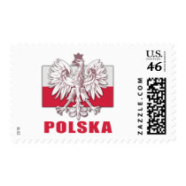 Poland Polska Coat of Arms postage