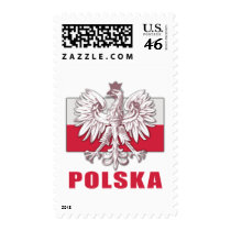 Poland Polska Coat of Arms postage