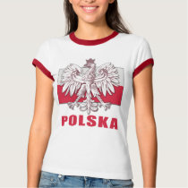 Poland Polska Coat of Arms t-shirts
