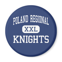 Poland Regional - Knights - High - Poland Maine magnets