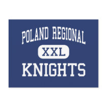 Poland Regional - Knights - High - Poland Maine postcards