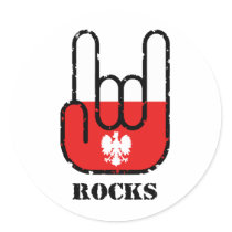 Poland Rocks stickers