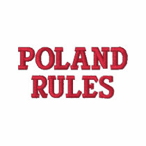 POLAND RULES embroidered shirts