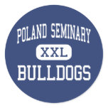 Poland Seminary - Bulldogs - High - Youngstown Sticker