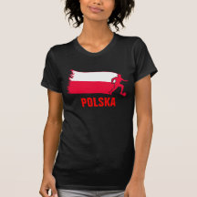 Poland Soccer Flag Tshirts