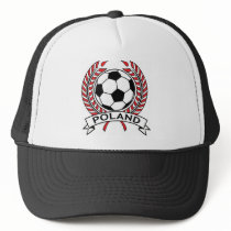 Poland Soccer hats