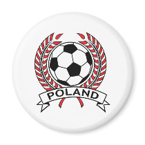Poland Soccer magnets