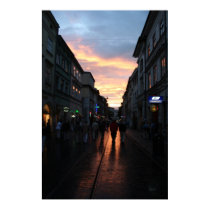 Poland Sunset posters