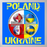 Poland Ukraine Grp D Ukraine Sweden England France Posters