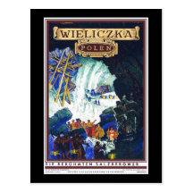 Poland Wieliczka Postcard