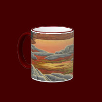 Polar Bear Art Coffee Mug Wildlife Art Bear Cup mugs