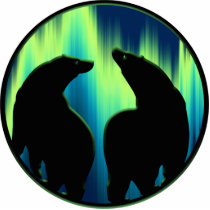 Polar Bear Art Ornament Bear Keepsake & Gifts Cut Out