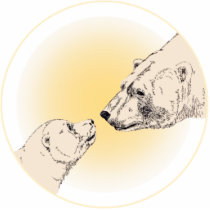 Polar Bear Art Ornament Bear Keepsake & Gifts photo sculptures