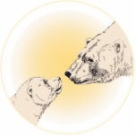 bear, polar, polar bear, cubs, baby, canada, canadian, wildlife, animal, mother, gifts, gift, ornament, keepsake, mens, womens, home, beautiful, unique, first nations, native, decor, office, decoration, cool, stylish, trendy, art, artwork, design, artist, arctic, northern, animals, drawing