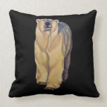Polar Bear Art Pillow Bear Decor Bears Pillow