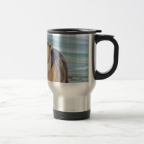 Polar Bear Art Travel Mug Wildlife Art Bear Cup mugs