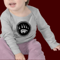 Polar Bear Baby Shirt Tribal Bear Baby Tee t-shirts