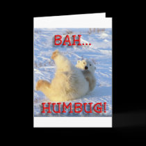 POlar Bear "Bah Humbug" II cards