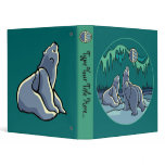 Polar Bear Binder Cute Bear Art School Supplies