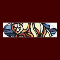 Polar Bear Bumper Sticker Canada Wildlife Gifts bumper stickers