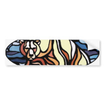 Polar Bear Bumper Sticker Canada Wildlife Gifts bumper stickers by artist_kim_hunter Polar Bear Bumper Sticker Canada Wildlife Gifts bumper stickers