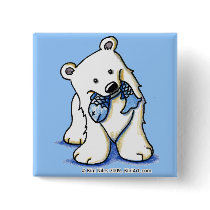 Polar Bear Button buttons