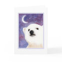 Polar Bear Card by LisaMarieArt Polar Bear Card