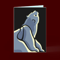 Polar Bear Card Custom Cards Wildlife Art Card cards