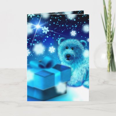 Polar bear Christmas cards