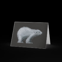 Polar Bear Christmas Card
