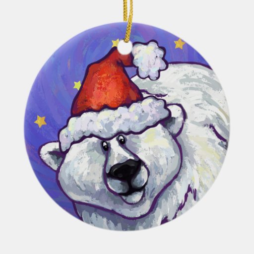 polar bear christmas ornament zazzle polar bear christmas ornament zazzle
