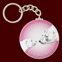 Polar Bear Chuchill Key Chain Souvenir Keychain keychains