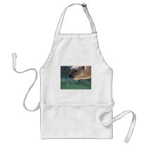 Polar Bear Close Up Portrait aprons by thekingchivas Polar Bear Close Up Portrait aprons