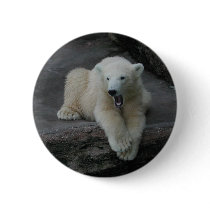 Polar Bear Cub buttons by EMangl Polar Bear Cub buttons