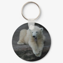 Polar Bear Cub keychains by EMangl Polar Bear Cub keychains
