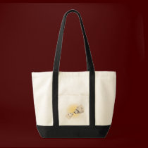 Polar Bear & Cub Tote Bag Wildlife Art Tote Bag bags